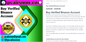 Buy Verified Binance Account