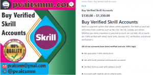 Buy Verified Skrill Accounts